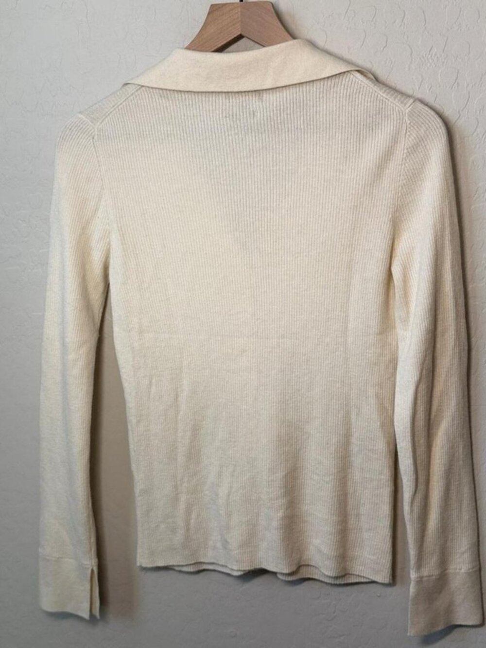 Massimo Dutti Ribbed Button Down Sweater Size M - Picture 5 of 5
